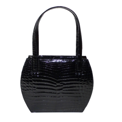 4948 33 GlazedCroc Black 03.1